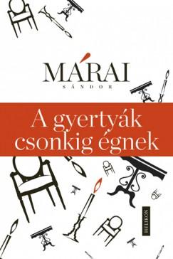 A gyertyák csonkig égnek (Márai Sándor) könyv