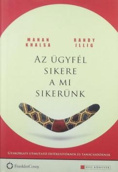 Az ügyfél sikere a mi sikerünk (Randy Illig - Mahan Khalsa) könyv