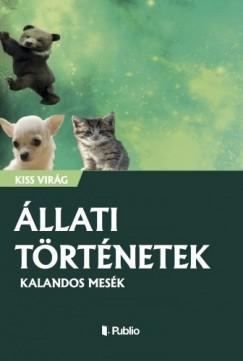 Állati történetek - Kalandos mesék (Virág Kiss) könyv