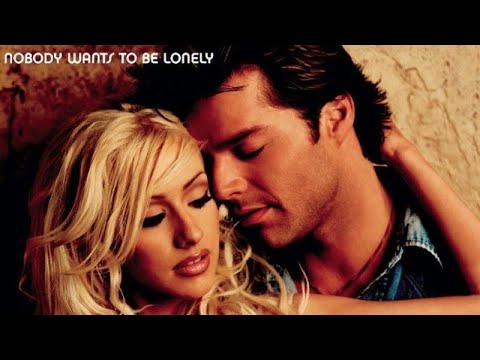 Ricky Martin - Nobody Wants To Be Lonely ft. Christina Aguilera youtube
