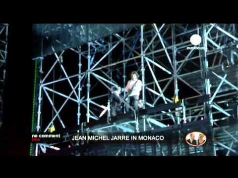 Jean Michel Jarre monakoi koncert. Kedvenc elöadom youtube
