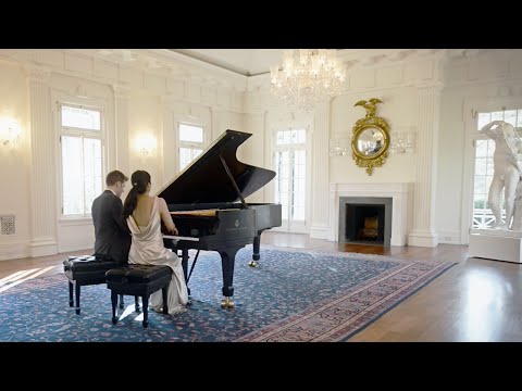 The Anderson & Roe Piano Duo "Give me a kiss" Mozart COSI FAN TUTTE youtube